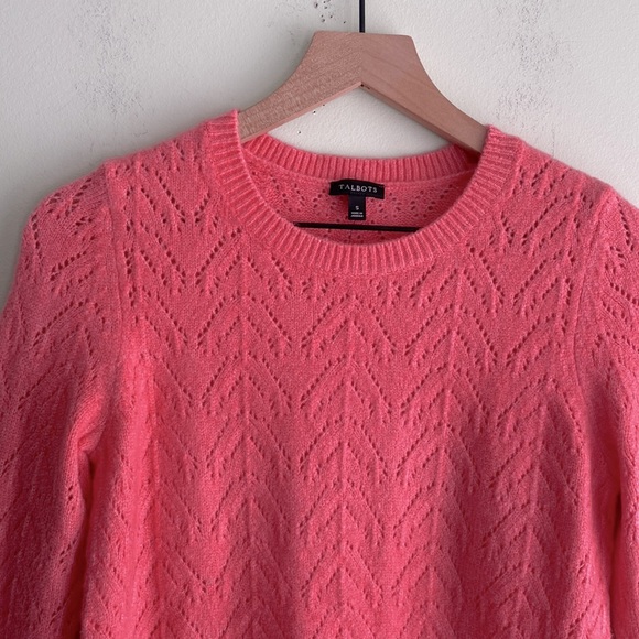 NWT Talbots Super Soft Pointelle Sweater - Picture 2 of 6